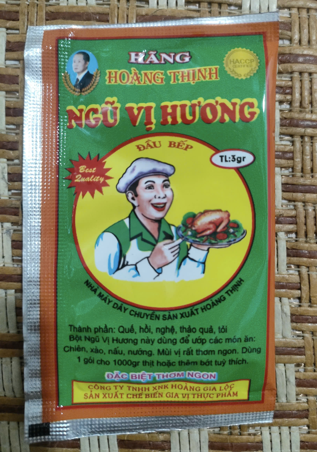 Ngũ vị hương Gia Lộc 3g